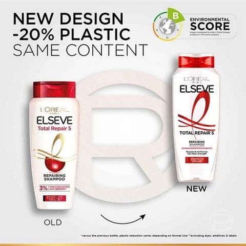 L'Oréal Paris Elseve Total Repair 5 Repairing Shampoo 280mL