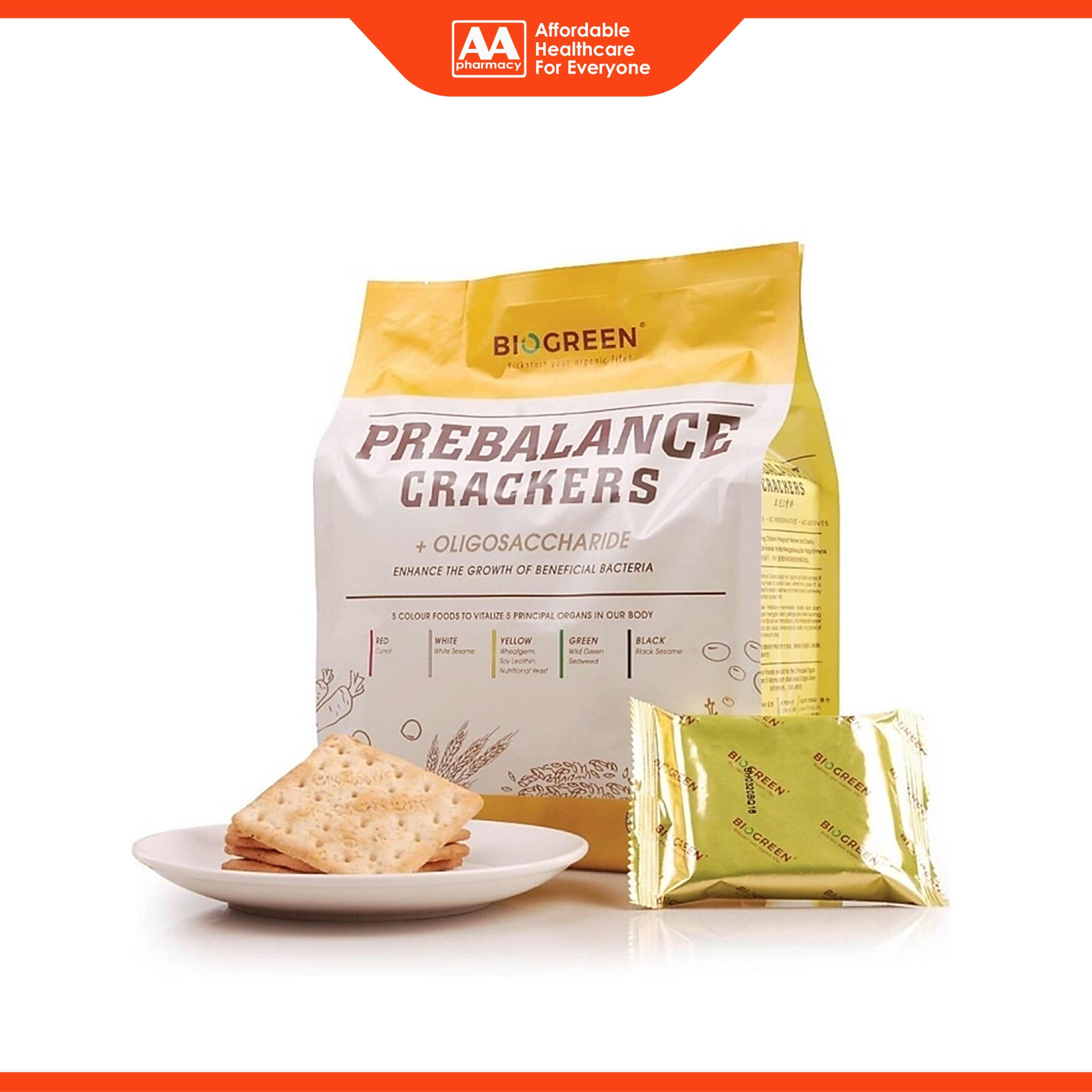 Biogreen Prebalance Crackers 24gx16's