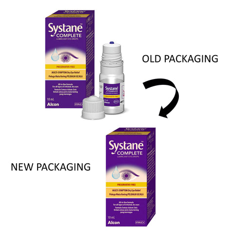Systane Complete (Preservative-Free) Lubricant Eye Drops 10mL