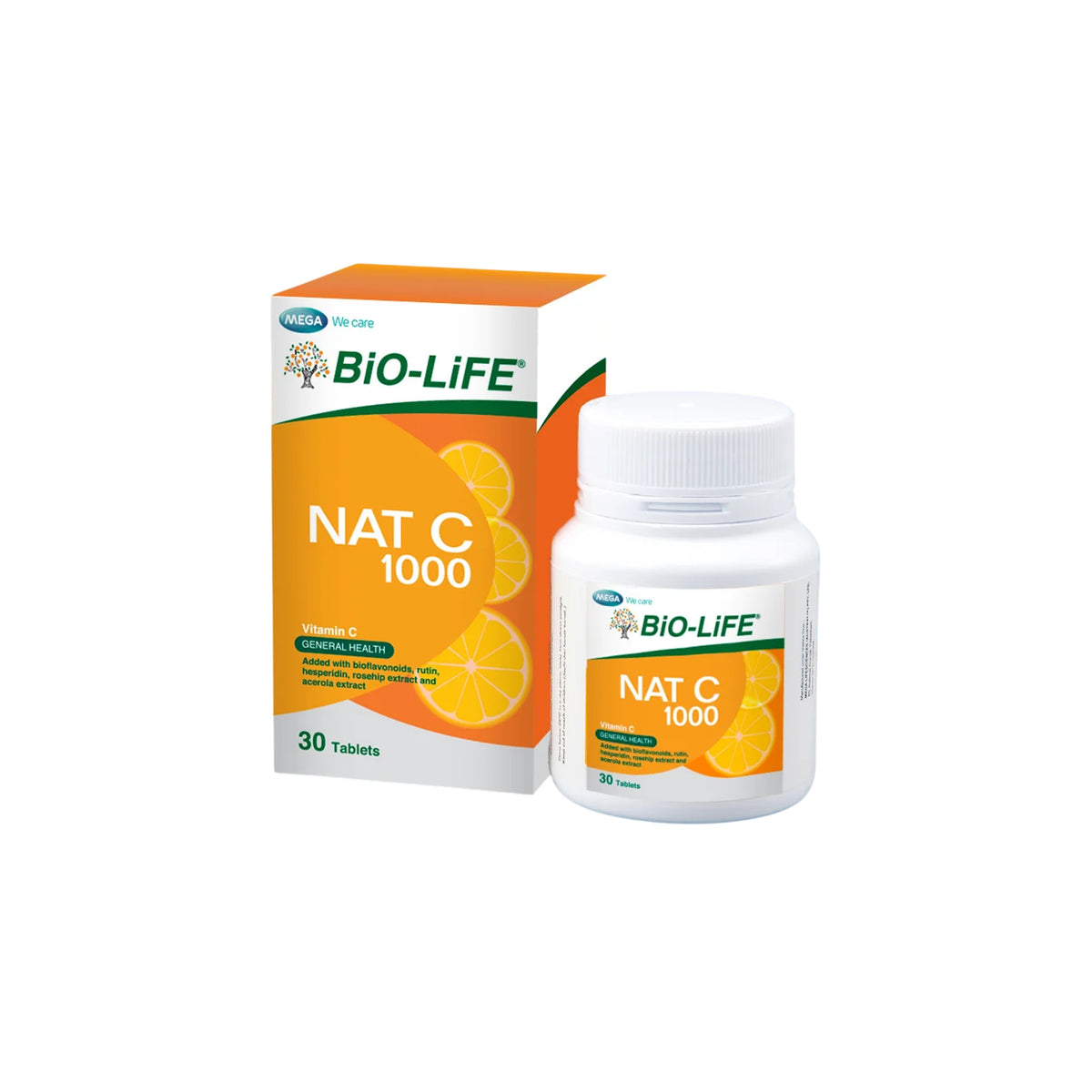 BiO-LiFE Nat C 1000mg Tablet (30's)