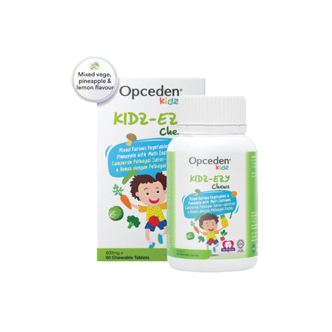 Opceden Kidz Kidz-Ezy Chews 600mg Chewable Tablet 60's