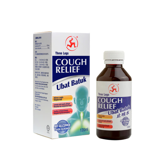 3 Legs Cough Relief Syrup 120mL