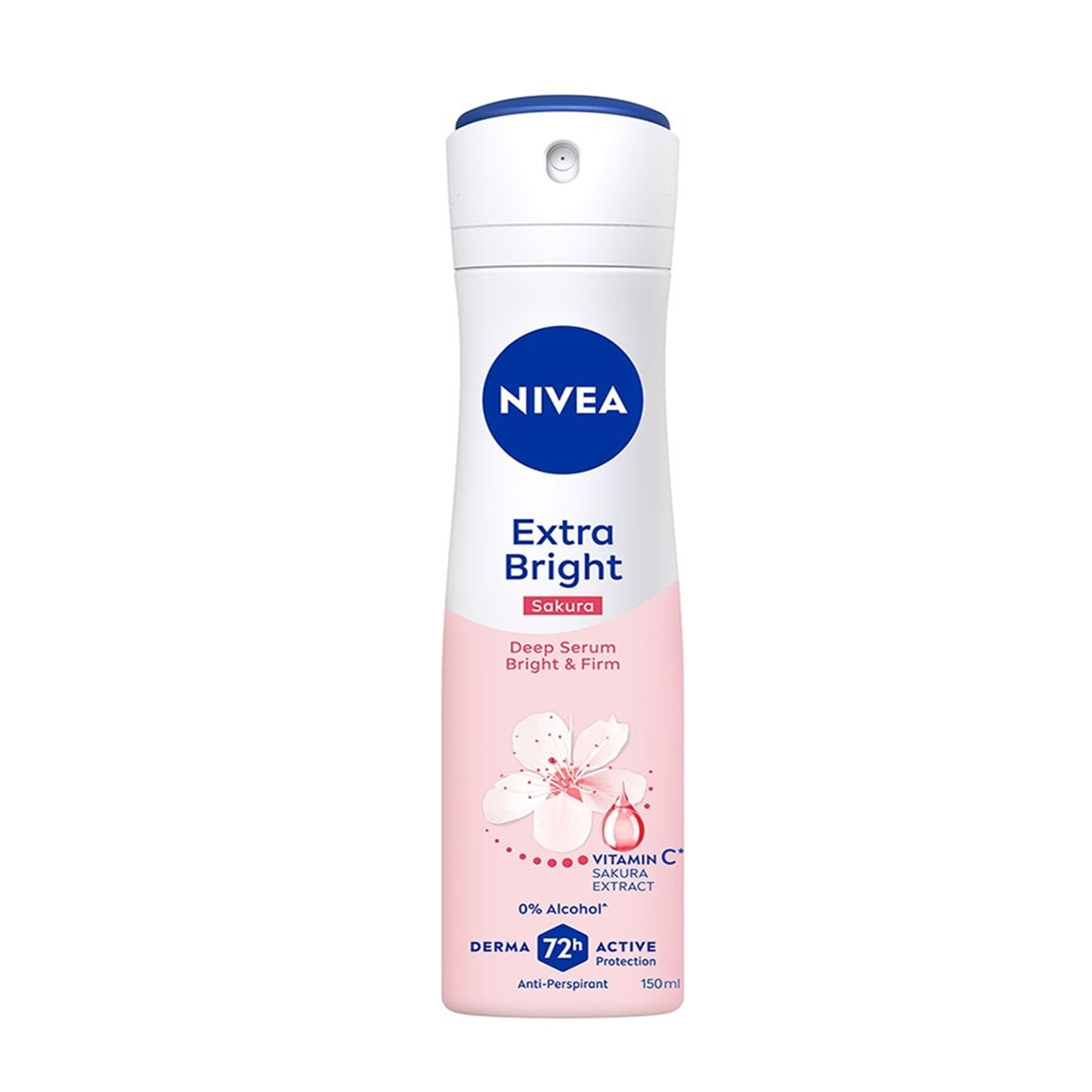 Nivea Female Extra Bright (Sakura) Deep Serum Anti-Perspirant Spray 150mL