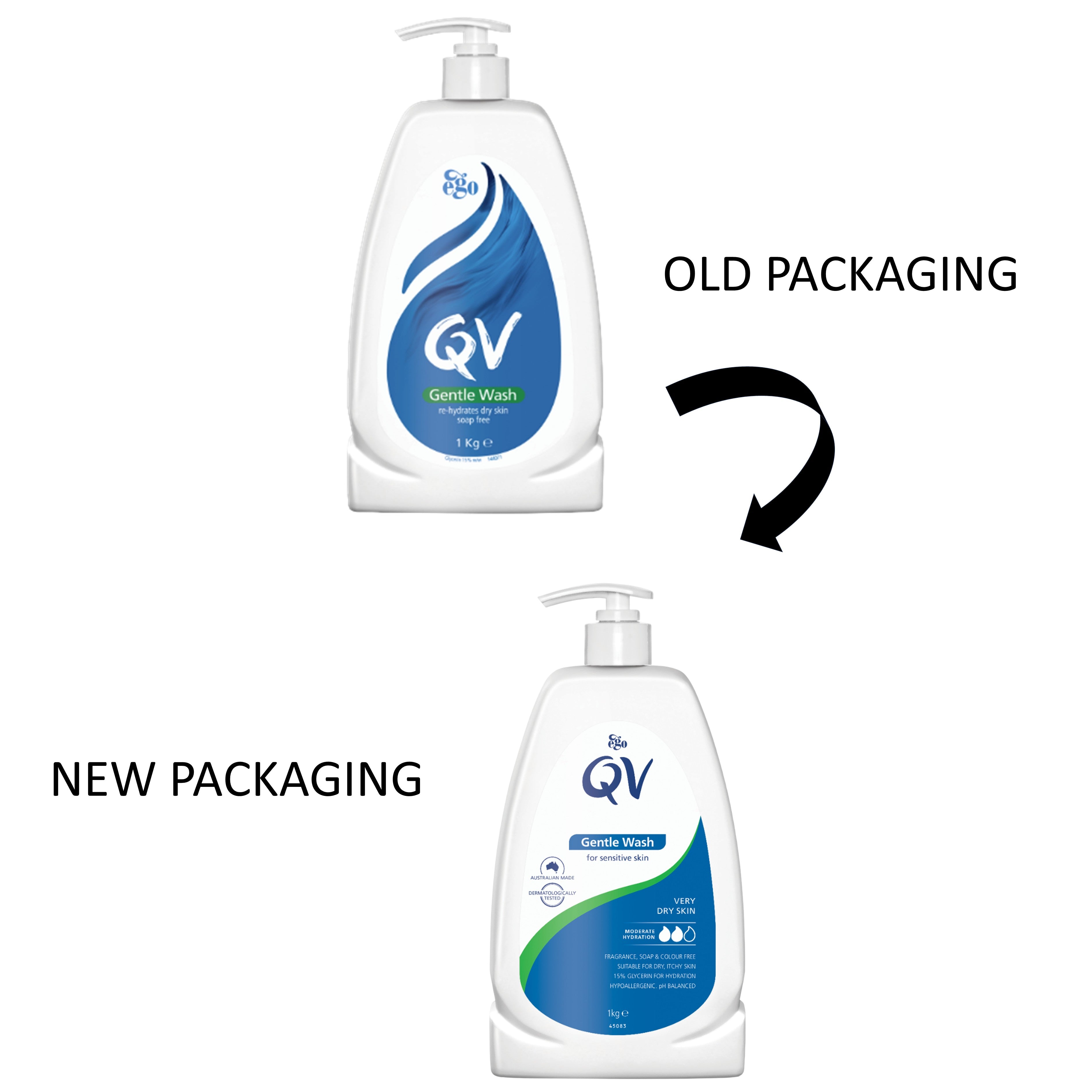 Ego QV Gentle Wash 1kg