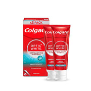 Colgate Toothpaste - Optic White Exfoliating Mineral (2 x 100g)