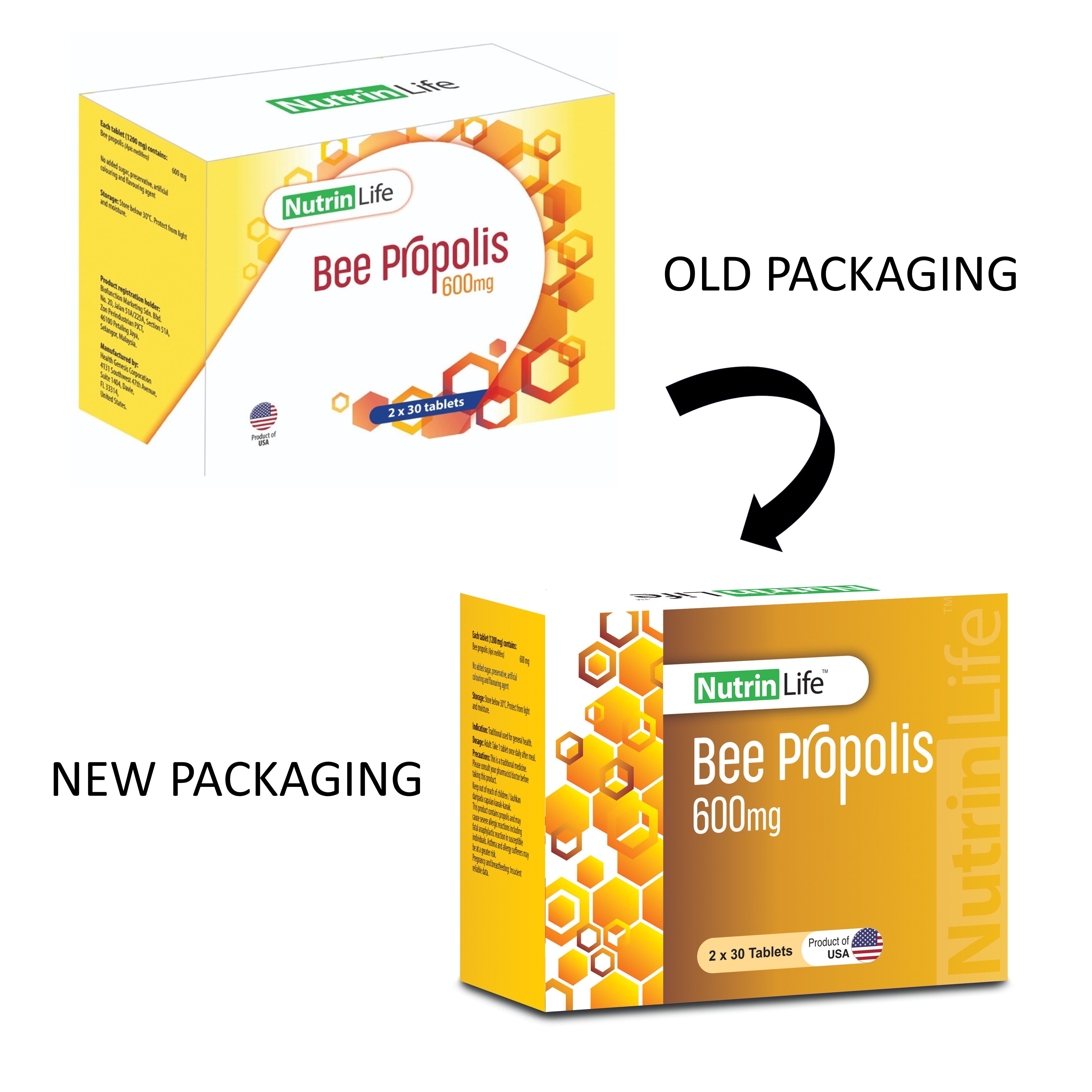 NutrinLife Bee Propolis Tablet 2x30's