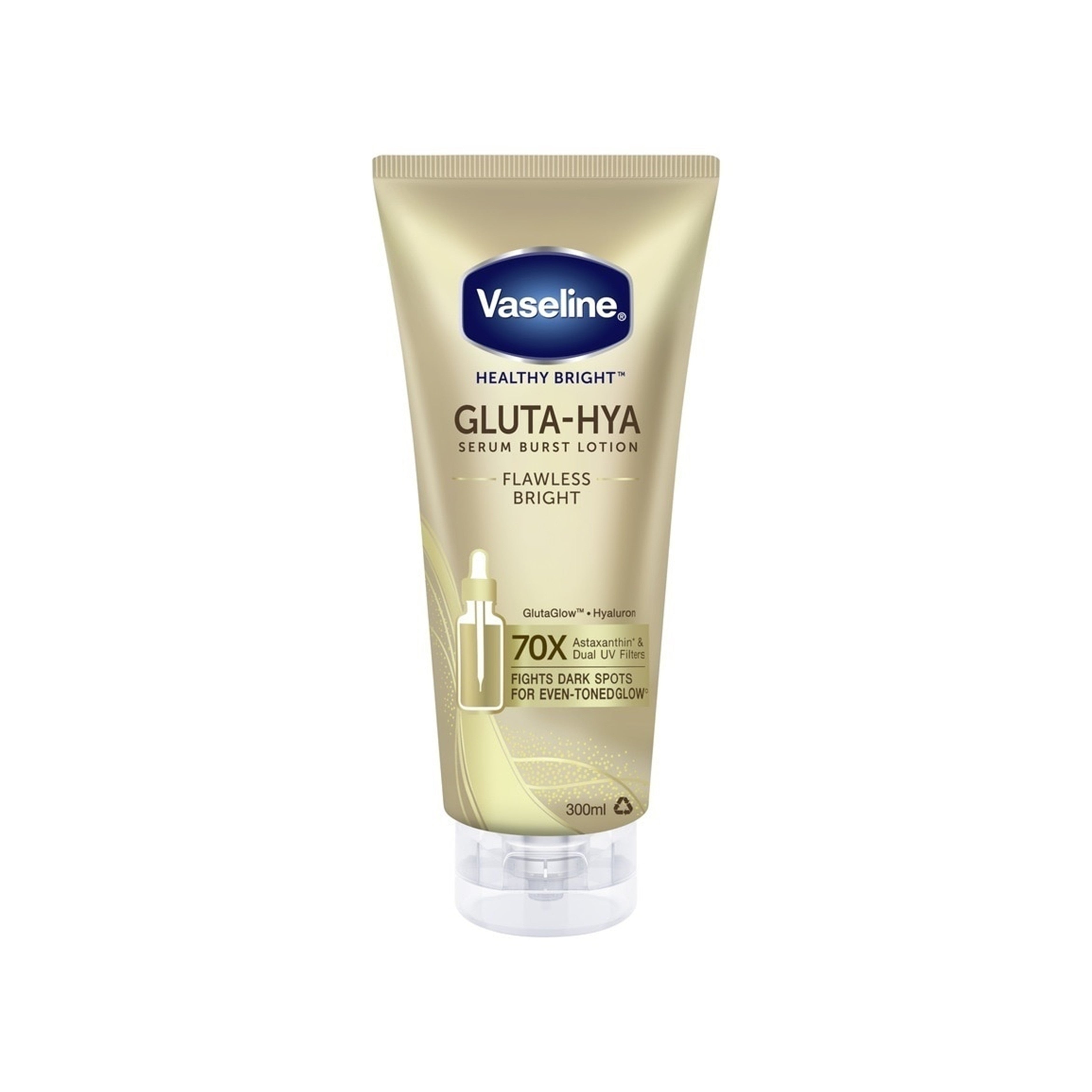 Vaseline Healthy Bright Gluta-Hya Serum Burst Lotion (Flawless Bright) 300mL