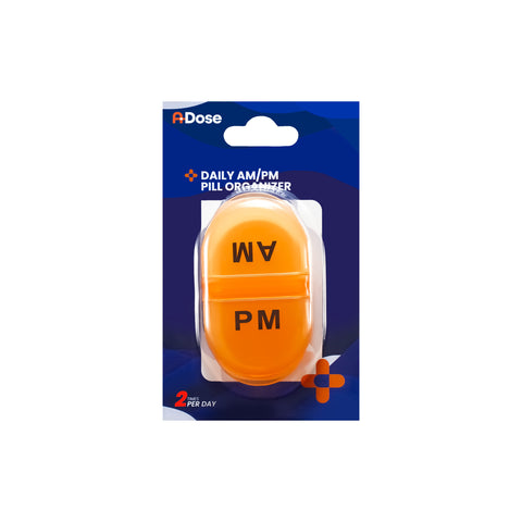 A-Dose Daily AM/PM Pill Organizer (2 Compartments) 1's