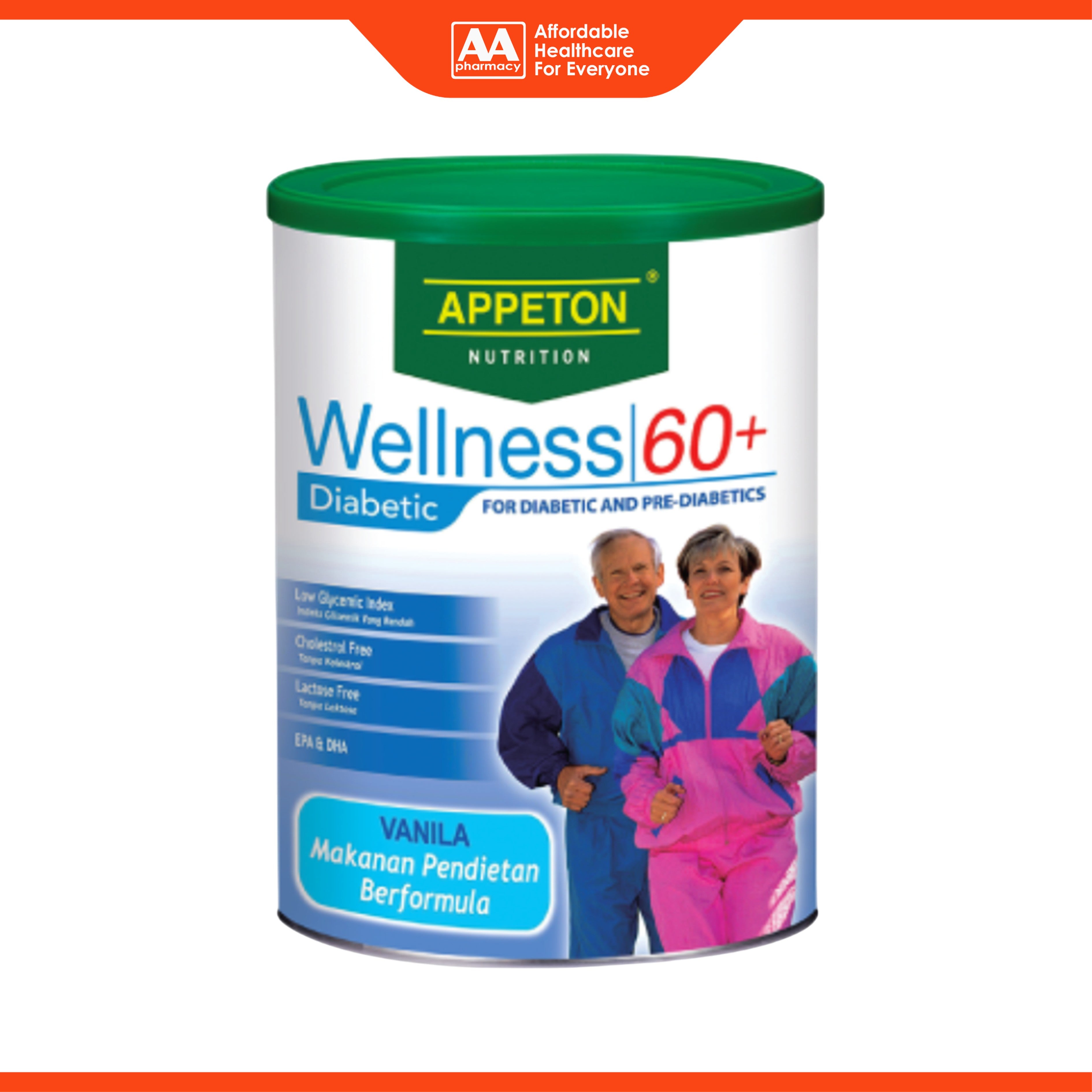 Appeton Wellness 60+ Diabetic 900g (For Diabetic and Pre-Diabetics)