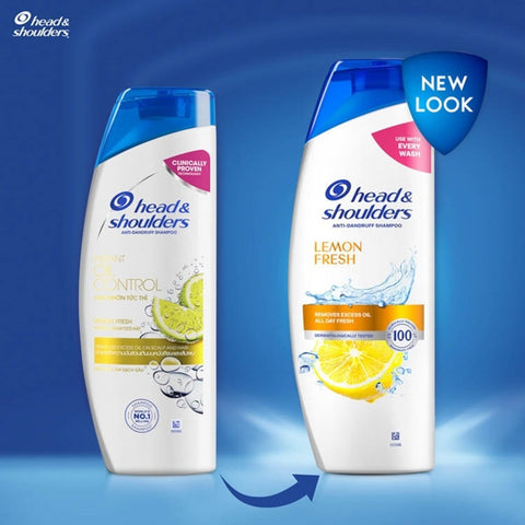 Head and Shoulders Anti-Dandruff Shampoo (Lemon Fresh) 300mL