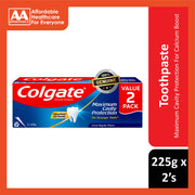 Colgate Maximum Cavity Protection (Great Regular Flavour) Toothpaste 225gx2's [Twinpack]