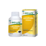 BiO-LiFE Lecithin 1200mg Capsule (100's)