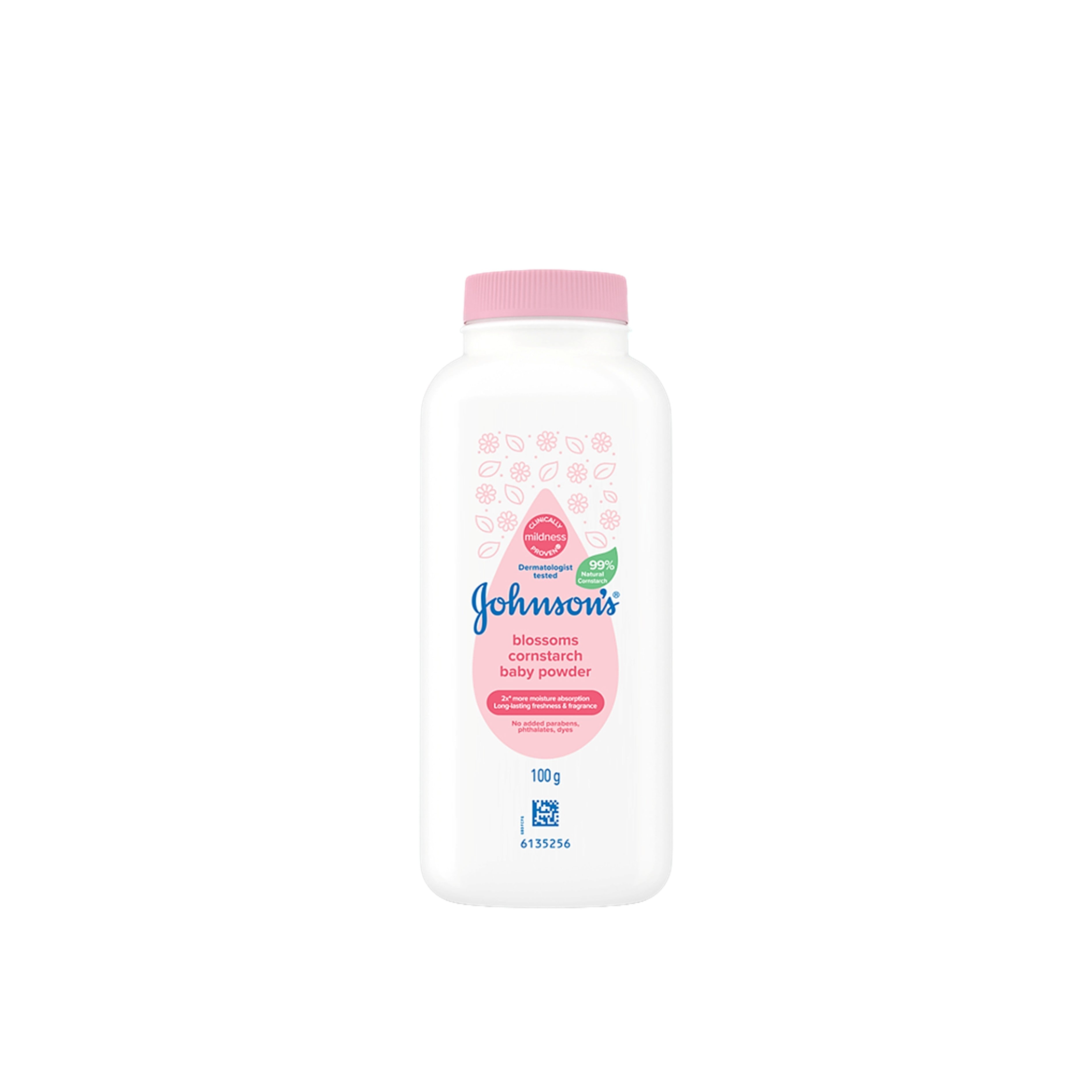 Johnson's Cornstarch Baby Powder Blossoms (100g)