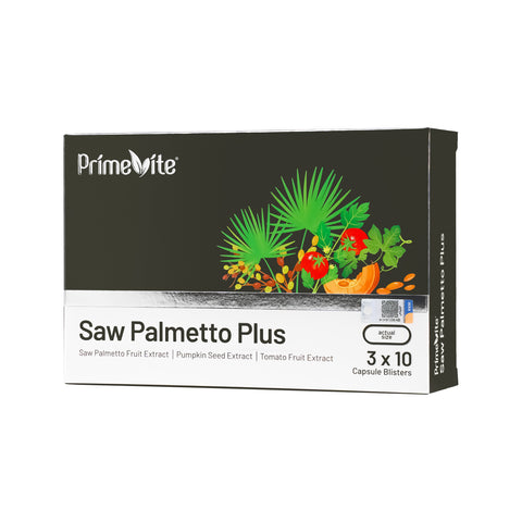 PrimeVite Saw Palmetto Plus Capsule 3x10's
