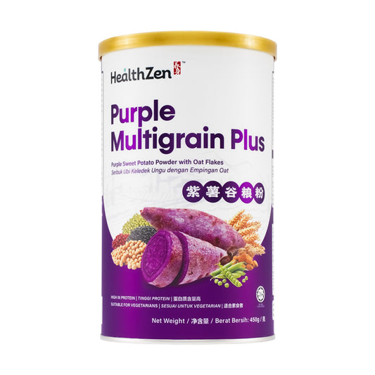 HealthZen Purple Multigrain Plus (Purple Sweet Potato with Oat Flakes) 450g