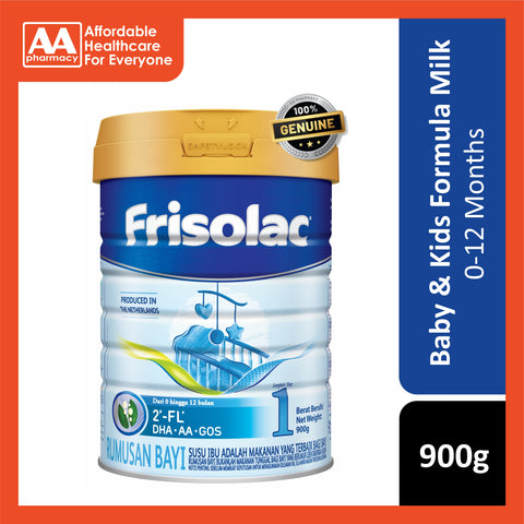Frisolac Infant’s Nutrition Milk Formula Step 1 (For Age 0-12 Months)  900g