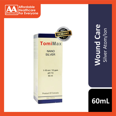 TomiMax Nano Silver Spray Solution 60mL