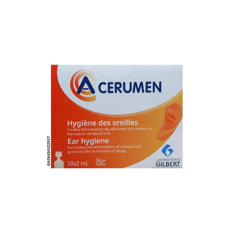 A-Cerumen Ear Hygiene Solution Unidose 2mLx10's