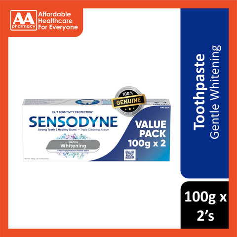 Sensodyne Toothpaste (Gentle Whitening) 100gx2's [Twinpack]