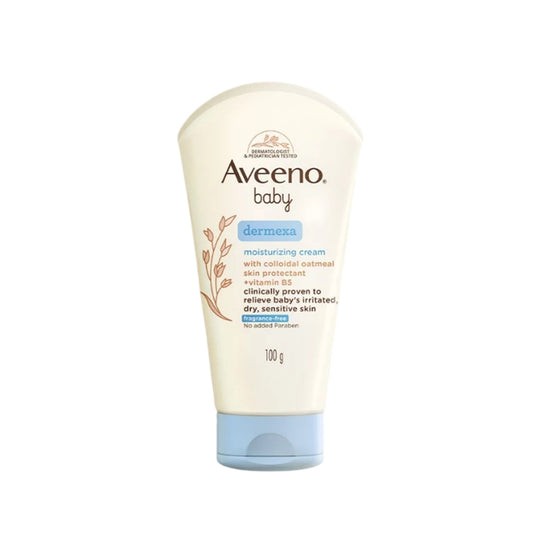 Aveeno Baby Dermexa Moisturizing Cream (with Colloidal Oatmeal + Vitamin B5) 100g