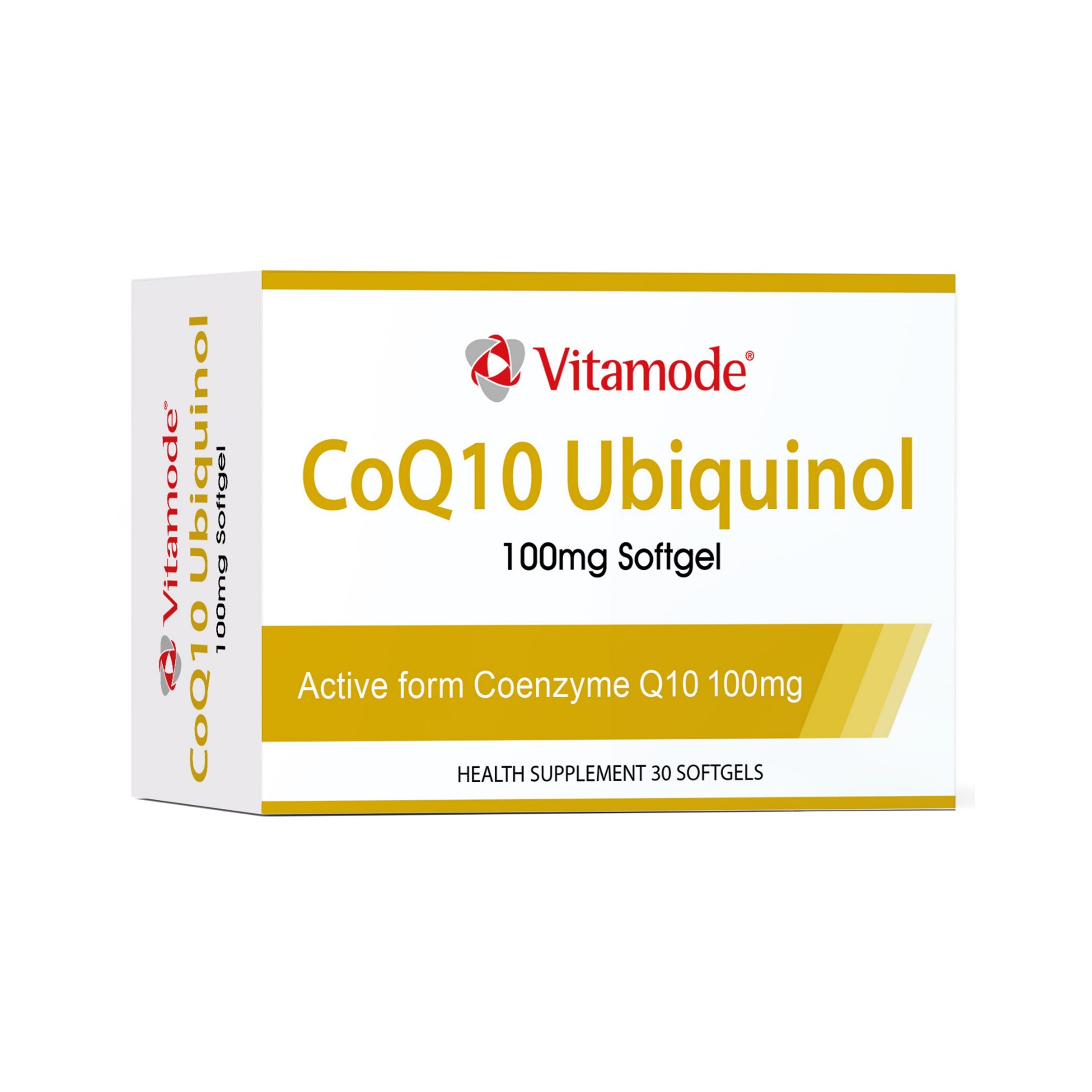 Vitamode CoQ10 Ubiquinol 100mg Softgel 3x10's