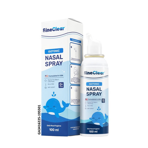 SineClear Isotonic Nasal Spray 100mL (For Babies 0+ Months)
