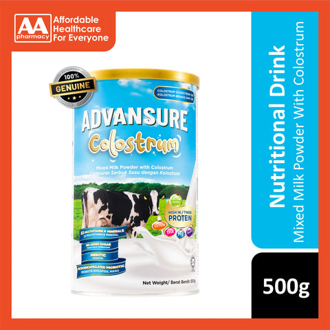 Advansure Colostrum (Mixed Milk Powder with Colostrum) 500g