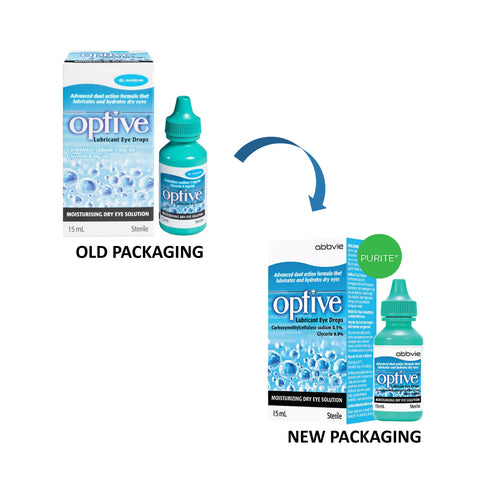 Optive Multi-Dose Lubricant Eye Drop 15mL (Moisturizing Dry Eye Solution)