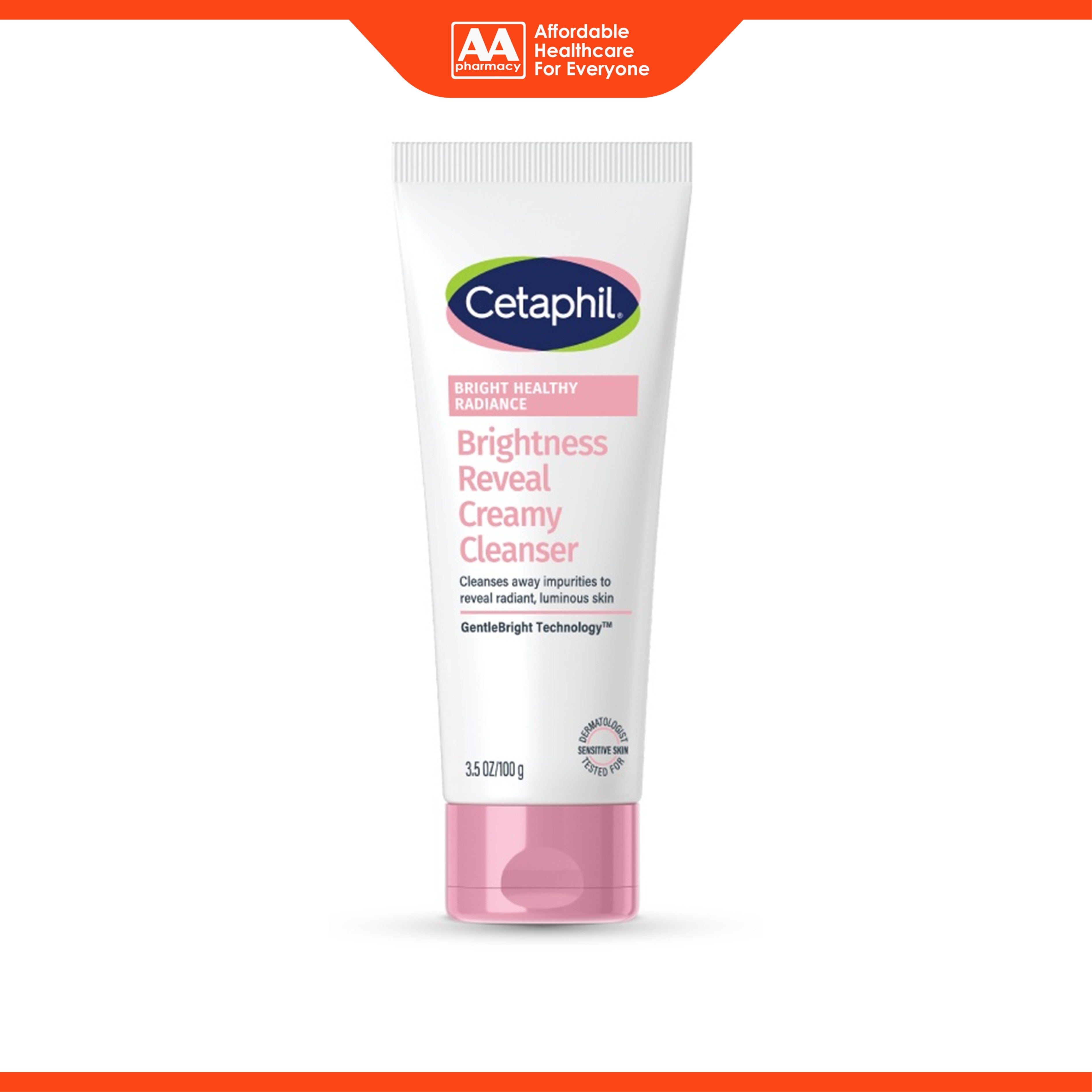Cetaphil Bright Healthy Radiance Brightness Reveal Creamy Cleanser 100g