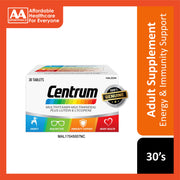 Centrum Multivitamin-Multimineral Plus Lutein and Lycopene Tablet 30's