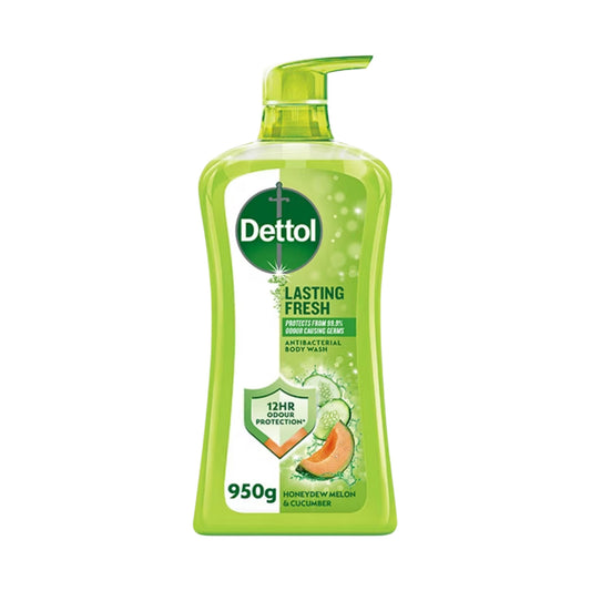 Dettol Antibacterial Body Wash (Lasting Fresh, Honeydew Melon and Cucumber) 950g