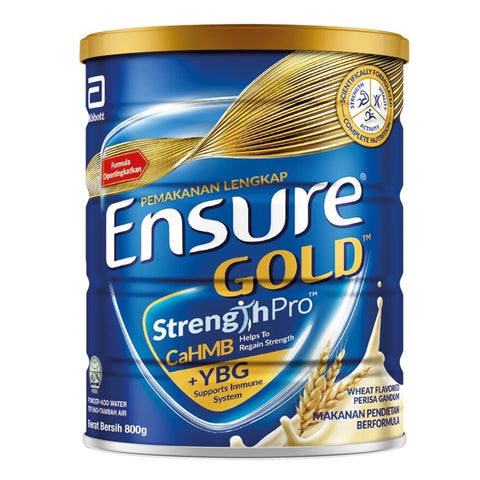 Abbott Ensure Gold StrengthPro Complete Nutrition Drink 800g (Wheat Flavour)