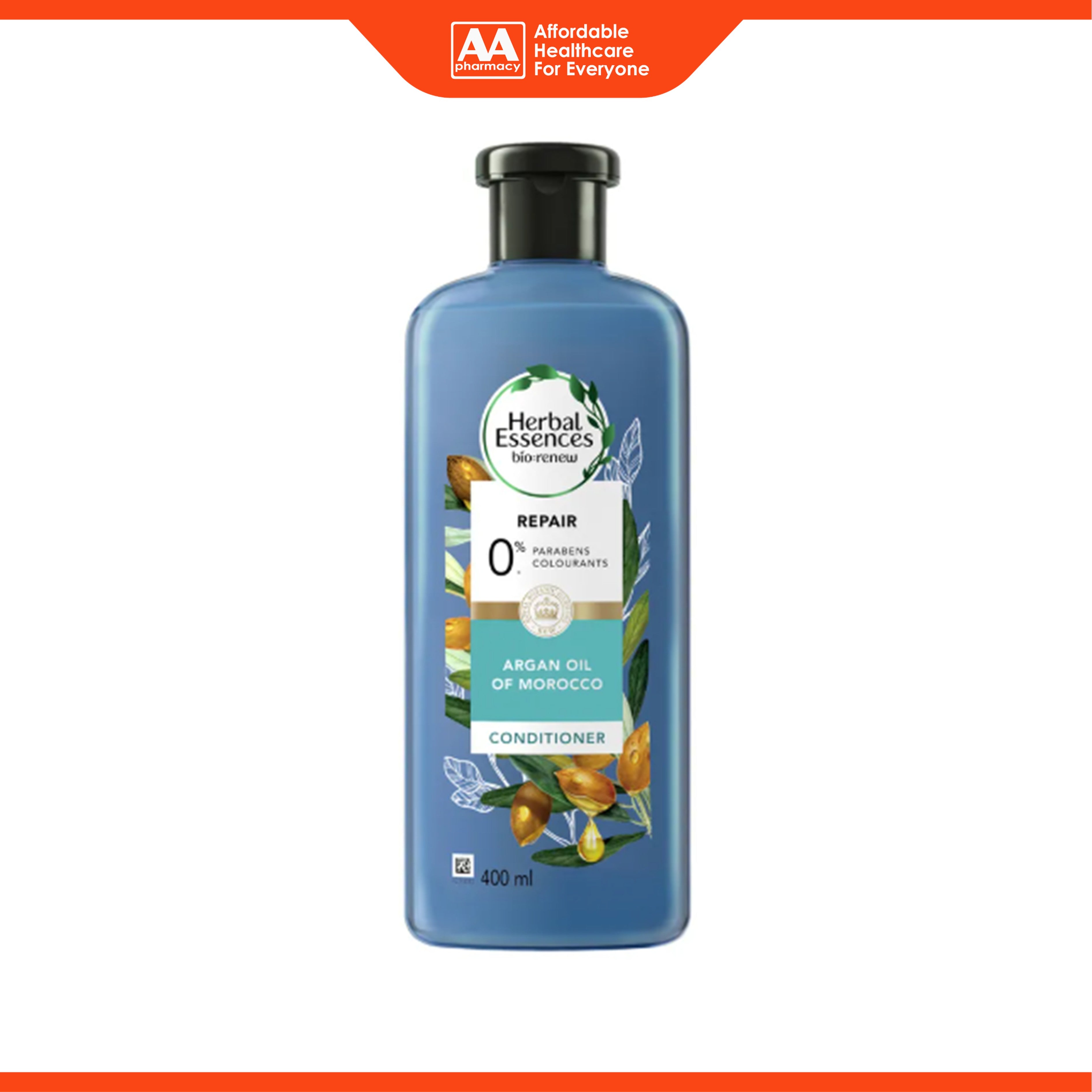 Herbal Essences bio:renew Conditioner - Argan Oil Of Morocco, Repair (400ml)