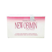 New Obimin Film Tablet (10 x 10's) [For Pregnant and Lactating Women]