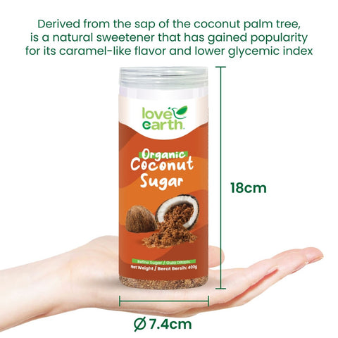 Love Earth Organic Coconut Sugar 400g