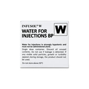 Infusol W Water For Injections BP Ampoule (20 x 10ml)