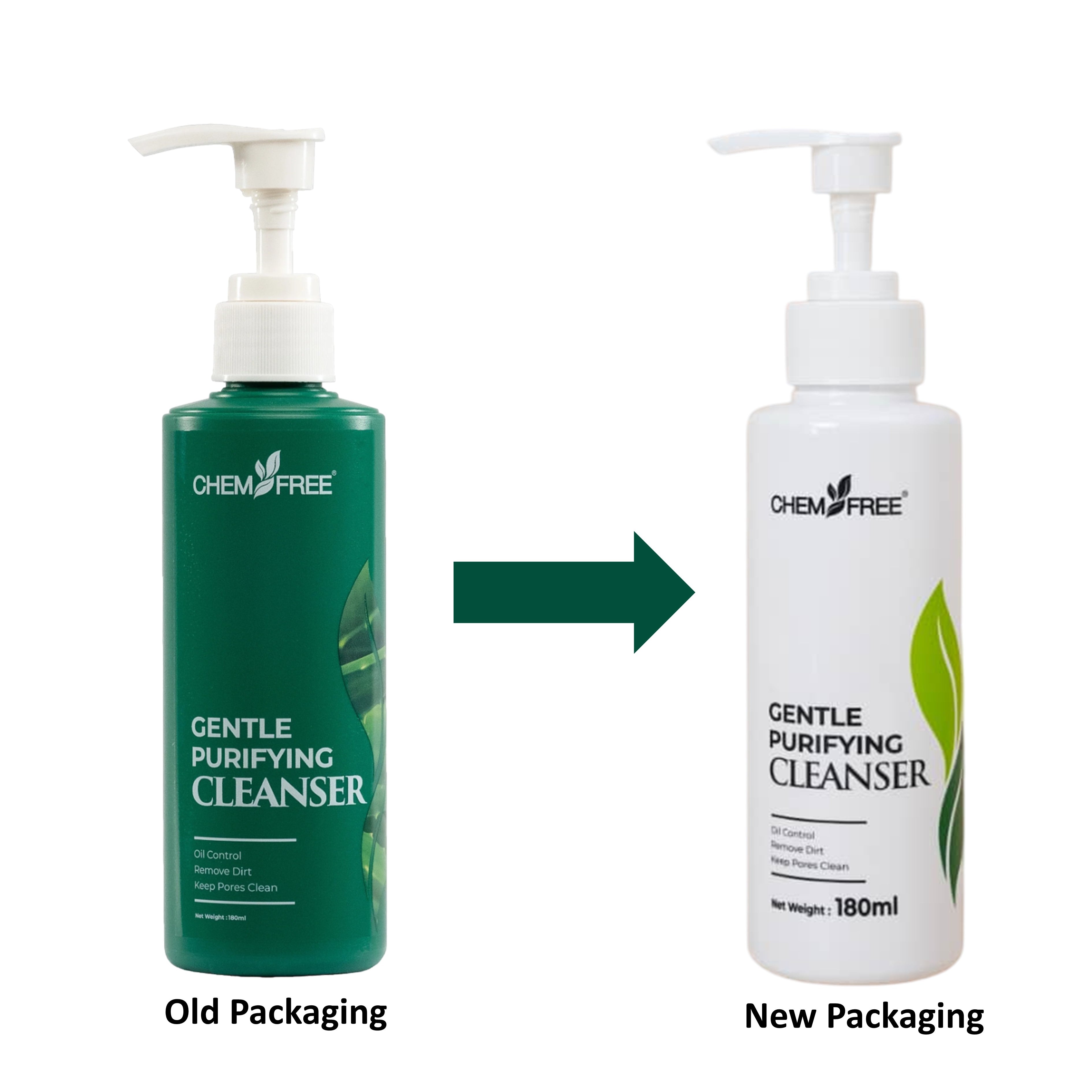 Chemifree Gentle Purifying Cleanser 180mL