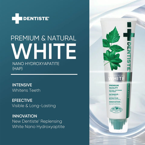 Dentiste' Premium And Natural White Toothpaste Tube 100g