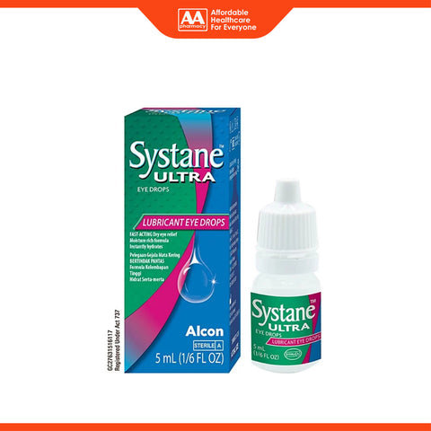 Systane Ultra Lubricant Eye Drops 5mL
