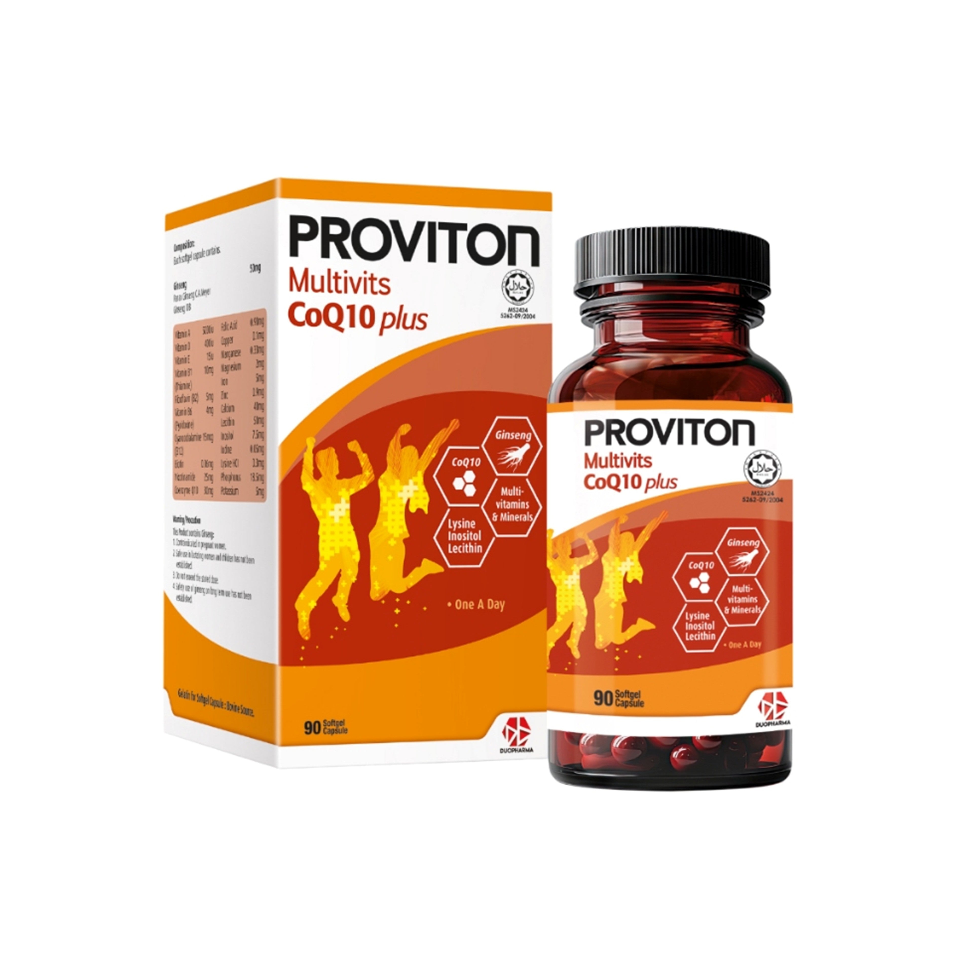 Proviton Multivits CoQ10 Plus Softgel Capsule 90's