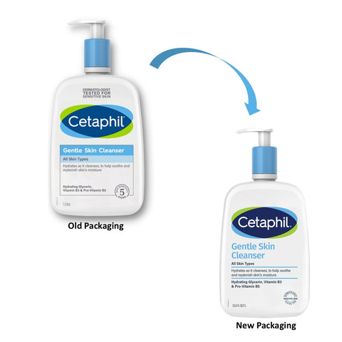 Cetaphil Gentle Skin Cleanser For Face & Body 1L