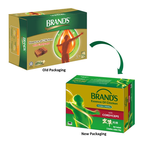 Brand's Essence Of Chicken with Cordyceps 70gx12's