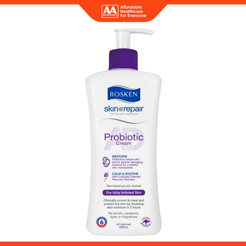 Rosken Skin Repair AD Probiotic Cream 400mL