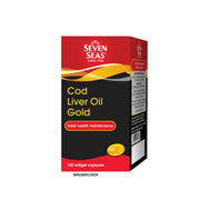 Seven Seas Cod Liver Oil Gold Softgel Capsule 100's