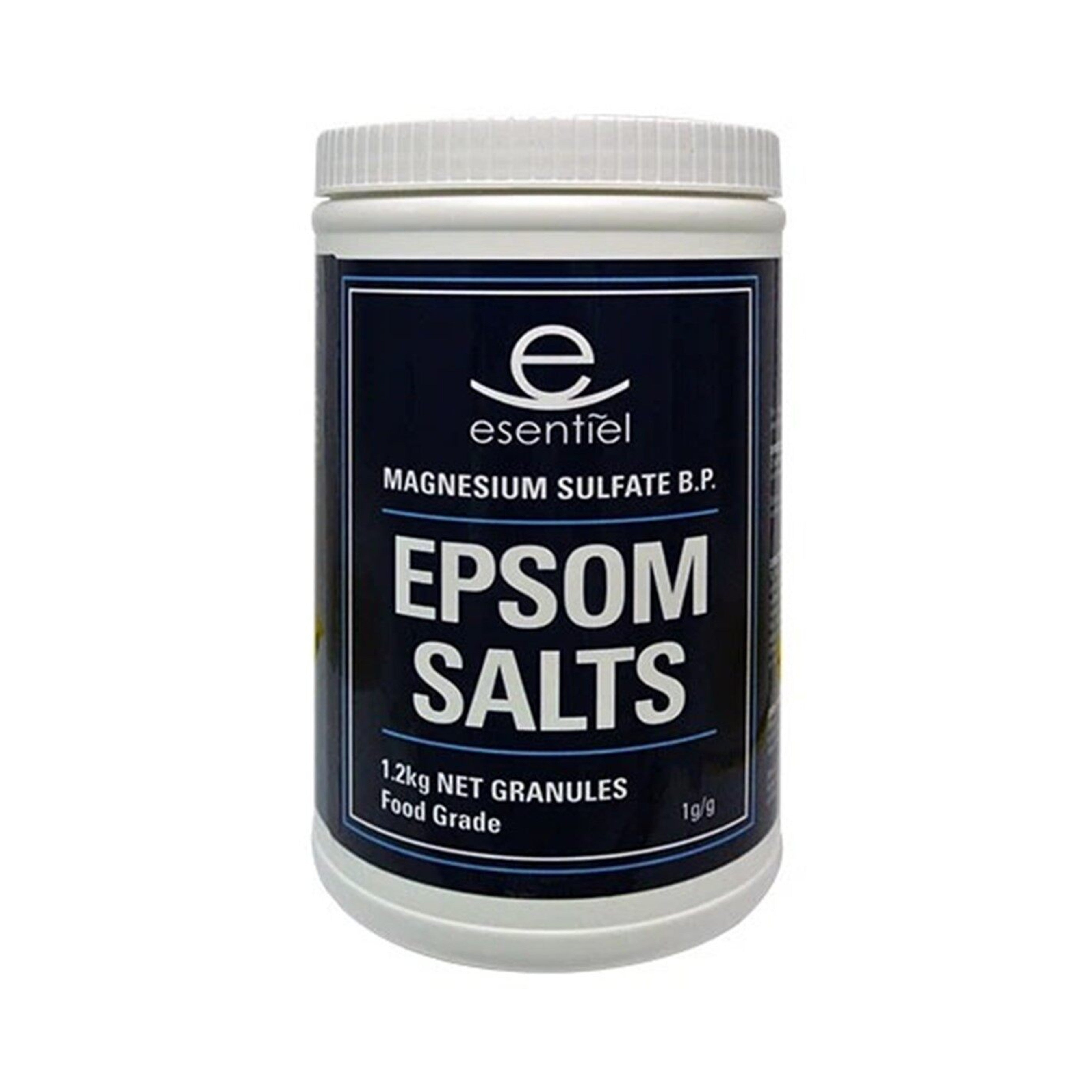 Esentiel Epsom Salts (Magnesium Sulfate B.P.) 1.2kg