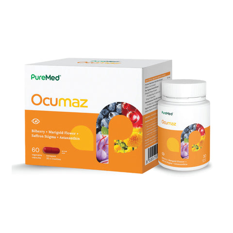 PureMed Ocumaz Vegecapsule 2x30's