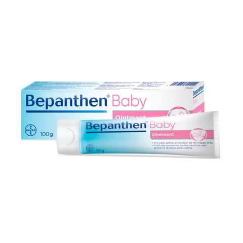 Bepanthen Baby Ointment 100g (Gentle Protection for Nappy Area)