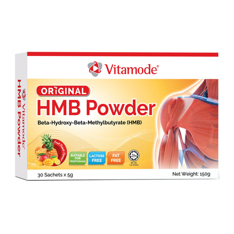 Vitamode Original HMB Powder (Mix Fruit Juice Powder with HMB) Sachet 5gx30's