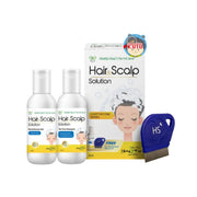 HS Hair and Scalp Solution 50mL (Free Tea Tree Shampoo and Metal Comb)