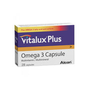 Vitalux Plus Omega 3 Capsule 28's